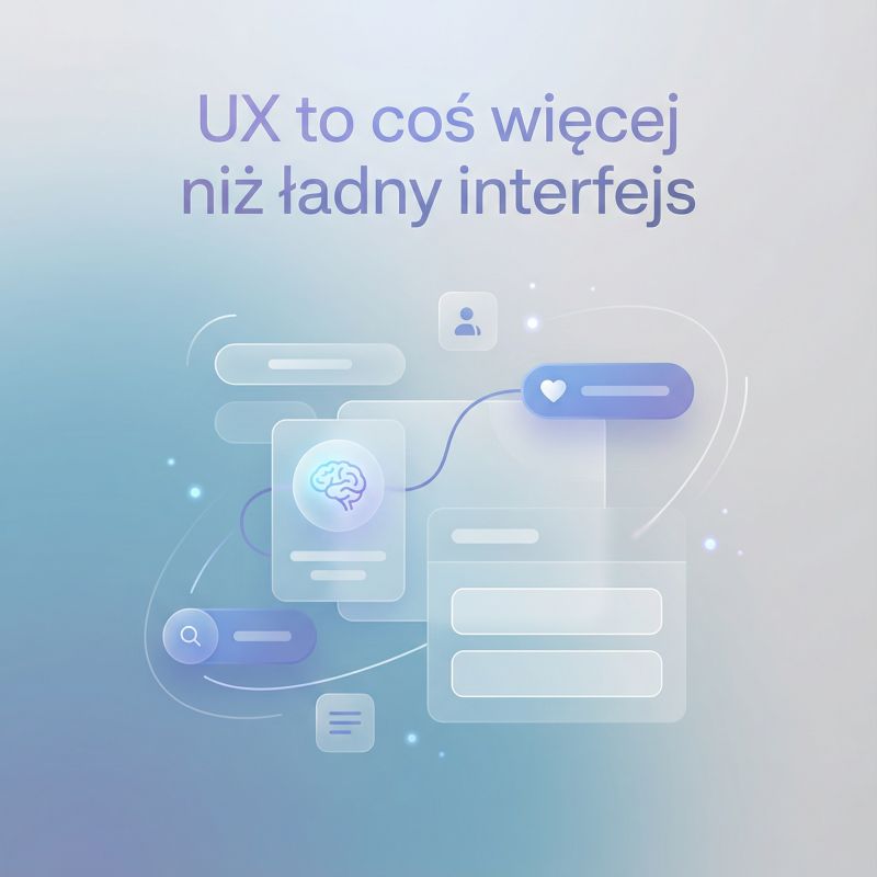 UX to coś więcej niż „ładny interfejs” image